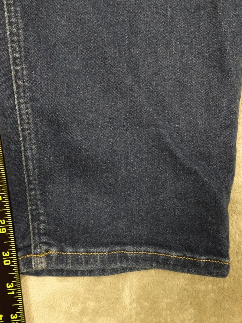 Banana Republic Tapered Fit Jeans Men’s 42x32 Dark Wash Stretch Denim‎ Stretchy